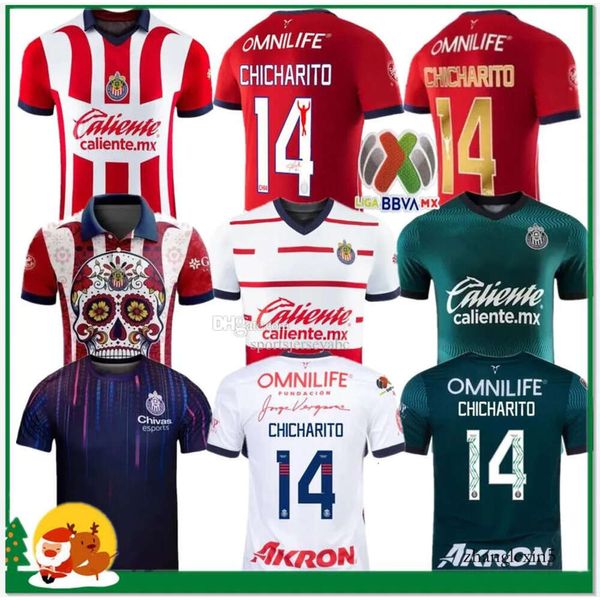 23 24 Chivas de Guadalanara Futbol Formaları 2024 Liga MX C. Cowell A.Zaldivar Calderon J.IAS Chicharito A.Vega Me Wome Kids Kit Futbol Gömlek Oyuncusu F 84