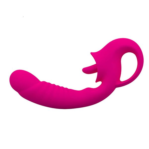 Farbinduzierende Vibrationsstangen Vibrator sexy Spielzeug für Frauen weibliche Stimulator Zunge Erwachsene Versorgung Nippelstimulation Stimulation