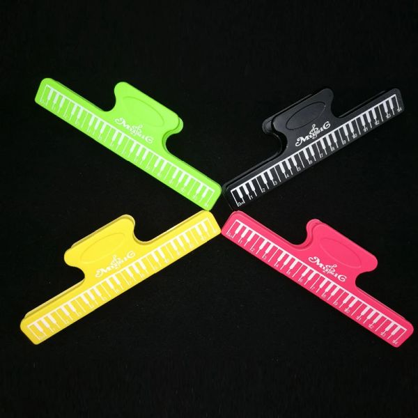 Cavi 10pcs/Lot Music Notes Clip Materiale di protezione ambientale per violino Piano altri strumenti musicali