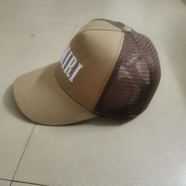 2024 Designer Lexurie Lettre Broderie Bend Wand Caps Male Hip Hop Mesh Mesh Male Femelle Cross Punk Baseball Hats 125