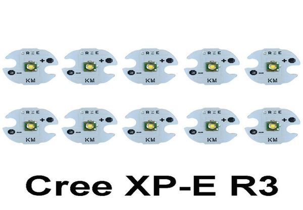 XPE R3 CHIP LED 3W High Power Light XP-E LED LED R3 LED Emissor com dissipação de calor de 16 mm White3948706