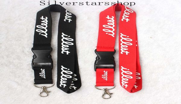 Nuovo arrivo 20pcs Balck Ana Red Clothing Logo Lanyard Nalle Nill Cancelliere Mobile Clendine Cink Cink Cinkcing C6966069