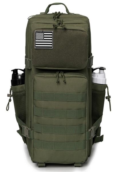 Qtqy 50l Militar de mochila tática de mochila de caça ao exército Molle Backpack Gym para homens EDC Outdoor caminhada Rucksack Bruxa de bruxa HoldCx8742695