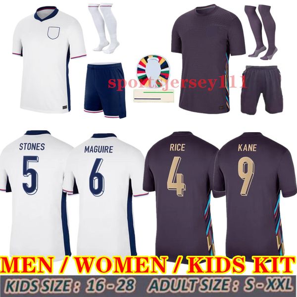 2024 Englands Bellingham Fußballtrikot