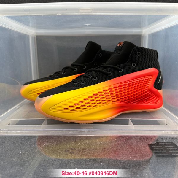 Hot AE1 Black Gold Giallo Velocità Best Best Of Adi Anthony Edwards Scarpe da basket in vendita Sneaker Sport Sport Sport Sport Sports 1540 1540