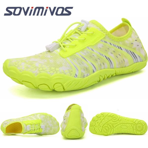 Summer Kids Beach Shoe Barefoot Water Sea Swimming Aquashoes per bambini Surfing Coral Waterschoenen Kinderen Women Scarpe 240402