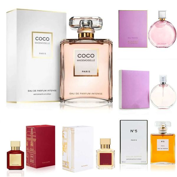 Marka Parfüm için Kadın Tasarımcı Marka Kokusu Mademoiselle N5 P Kadınlar için Eau de Parfum Sprey 3.4 fl. Oz. 100ml Sprey Uzun Kalıcı Kokular Kız Hediyeleri Arfum