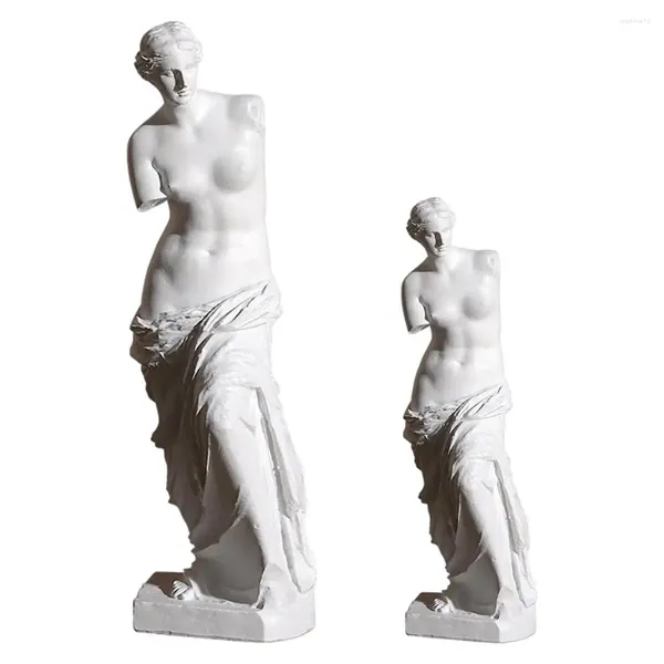 Figurine decorative European Goddess Scultura Figurina Statue Office Ornaments