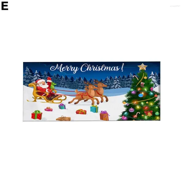 Arazzi di compleanno di compleanno decorazione squisita stile natalizio ara ad arazzo da garage stagionale cover con colore ricco