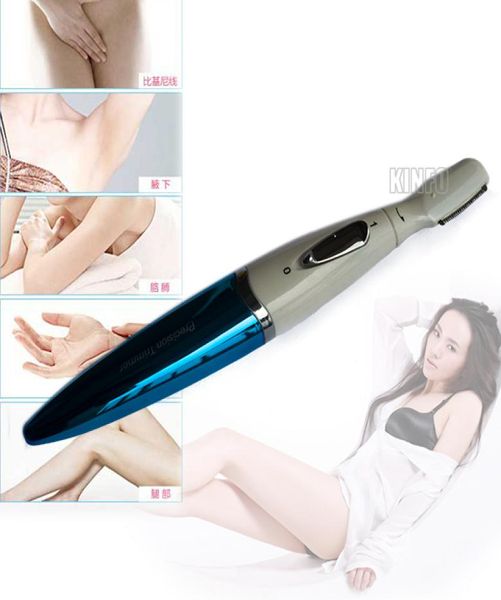 2014 Vendi il trimmer elettrico per le sopracciglia asciutte bagnate Lady Shavors for Bikini Gambe Gambe Gambe Fabbie per le mani EEBT01Y37946835