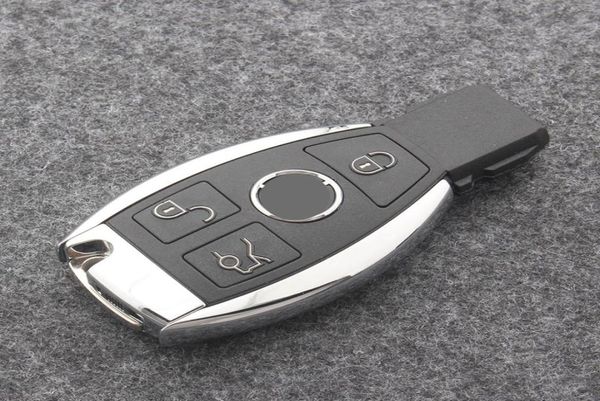 234 Düğmeler Mercedes için Akıllı Uzak Araç Anahtar Kabuğu Benz BGA NEC C E R S CL SL SL CLK SLK Uzaktan Tuş FOB6063455