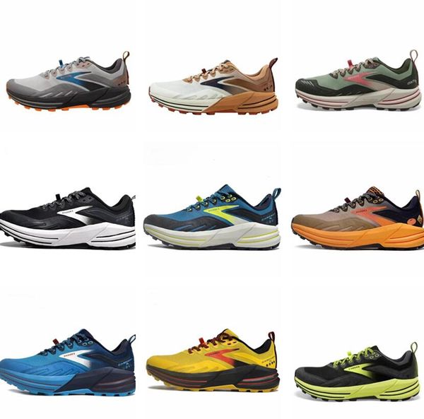 Brooks Cascadia 16 Scarpe da pista per pista morbide cuscini da uomo belle sneaker per il corridore sport a piedi indossare il negozio globale kingcaps sport da attività ricreative all'aperto