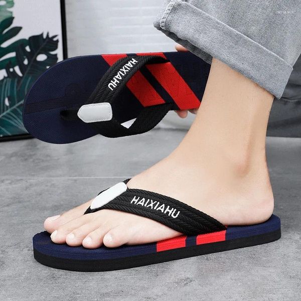 Slippers 2024 Summer Men's Ultra-Light Eva Sole Fashion Sandals Flip-flops