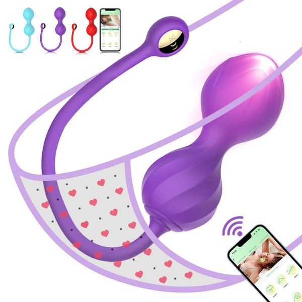 Sfera di kegel Serraggio vaginale Allenamento sexy vibratore giocattolo Benwa geisha pelvic Muscle Trainer femminile vagina