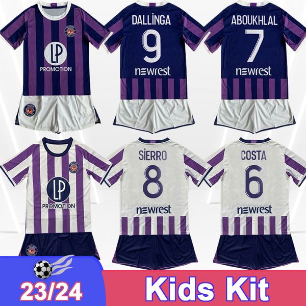 23 24 Toulouse Cissoko Kids Kit Fußballtrikot