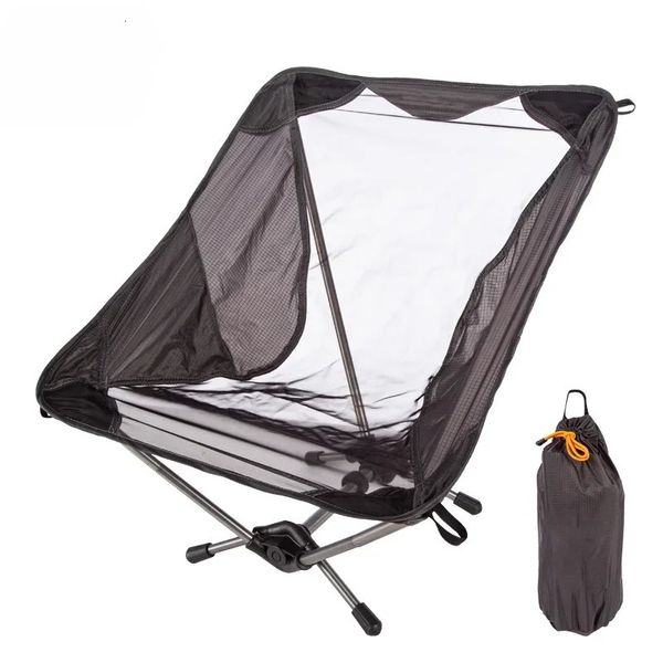 Travel UltraLight Closing Cleffer Outdoor Camping Portable Picnic Fishing Seat Festive Festival Festival Festival Beach Chair Мебель 240412