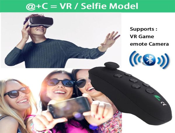 Wireless Bluetooth GamePad Update VR Remote Controller per il controllo del game pad Android Joystick per occhiali 3D VR Box ShineCon9373919