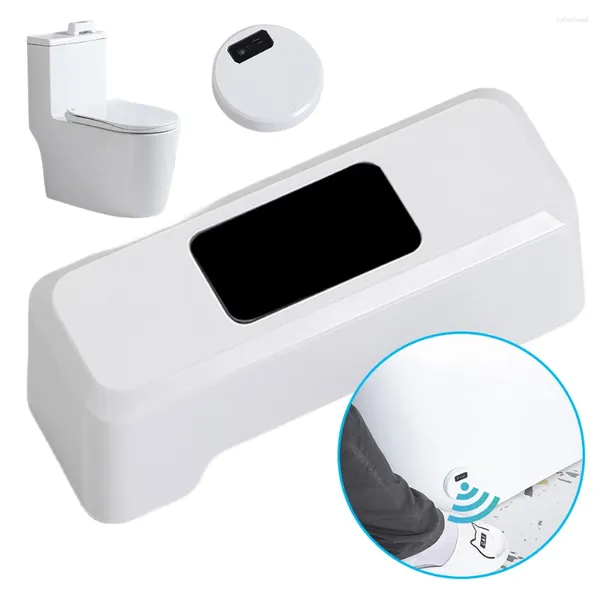 Set di accessori per bagno Iboardici a induzione a infrarossi Valvole a filo di lavagna impermeabile Kit di toilette esterno da 1800 mAh Batteria per il bagno El Home