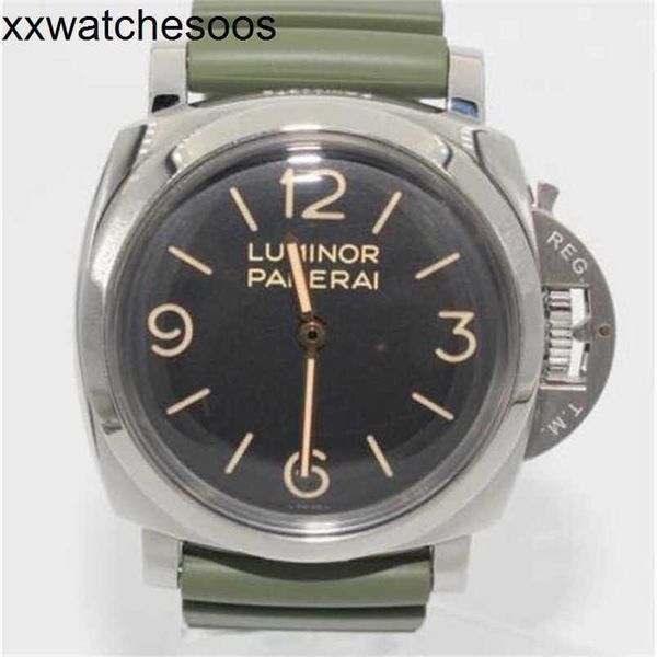 Top Designer Watch Paneraiss Watch Mechanical Steel 372 Venduto ASO5F6