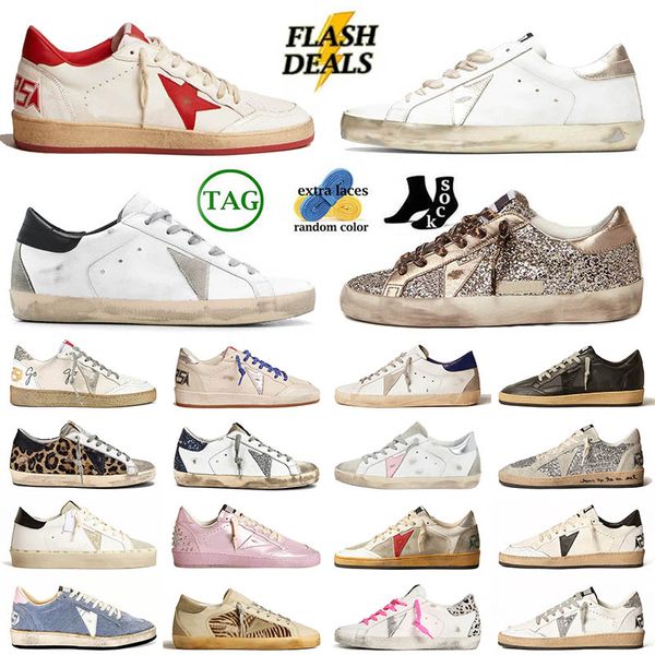 golden goose shoes golden goose's women ggdb Plataforma erkekleri tasarımcı elbiseleri parlak, yaşlı çirkin, pis düz eğitimciler yürüyor. 【code ：L】