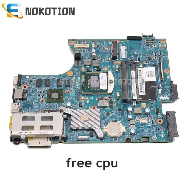 Motherboard Nokotion 633552001 598668001 628794001 für HP Probook 4720S 4520S Laptop Motherboard 48.4GK06.041 HD4500 DDR3 kostenloser CPU