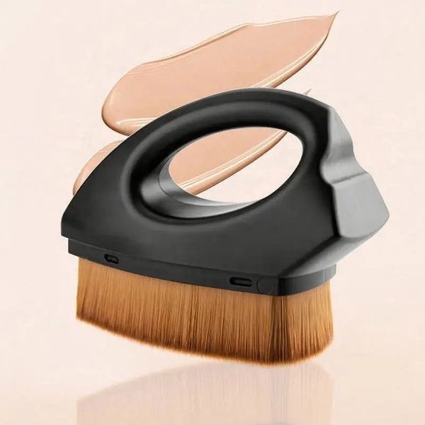 1pcs Único pincel de mata de fundação pequena para fundação para fundação BB Creme Powder Cosmetics Make Up Tool