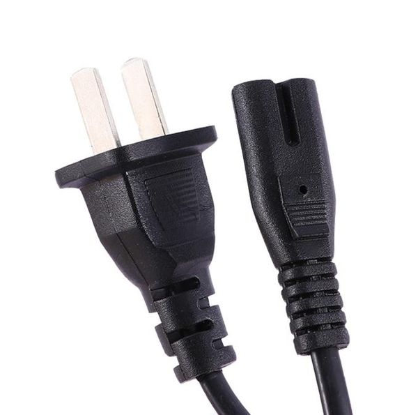 Adaptador de cabo do cabo de alimentação CA da porta 2Prong de porto AC para Sony PlayStation 4 ps4 ps2 ps3ps39855889