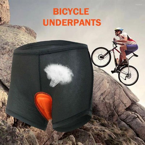 Vestuário de motocicleta roupas de bicicleta respirável shorts de ciclismo de calça de pilotagem 3D de pilotagem acolchoada