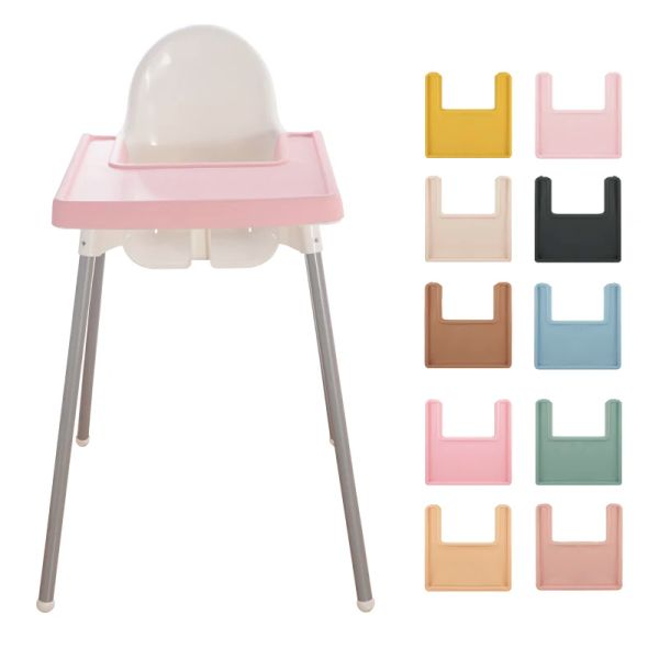 Pads Customized Baby High Stuhl Place Mat BPA kostenlos Kindergeschirrtisch Matte Fütterungsgerichte Teller PAD BABY Sachen