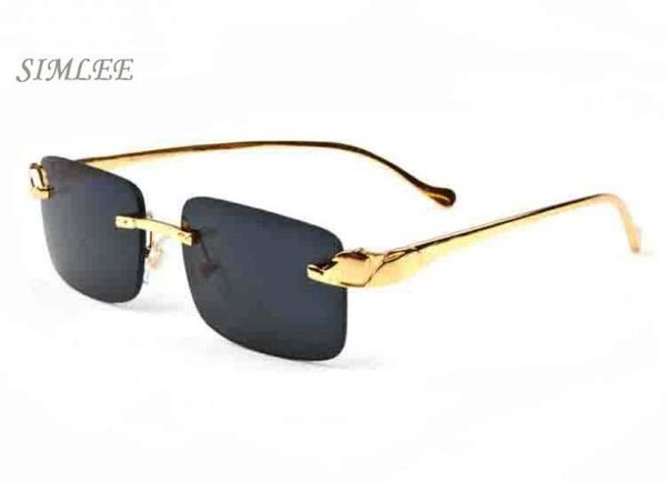 2017 Branddesigner Sonnenbrille Günstige Sonnenbrille für Männer Gold Silber Rahmen Brille Klar Linsen Promi Buffalo Horn Brille Eye2336845