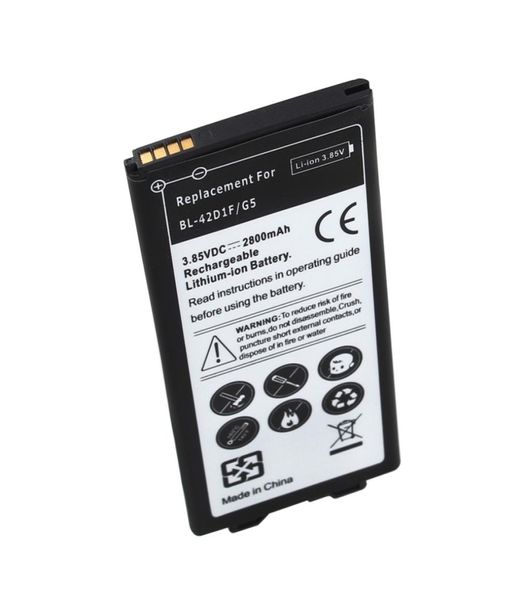 ISUN NEW 2700MAH BL42D1F 385V Зарядная аккумуляторная батарея LIION для LG G5 Baterie Battery Batterij1903313