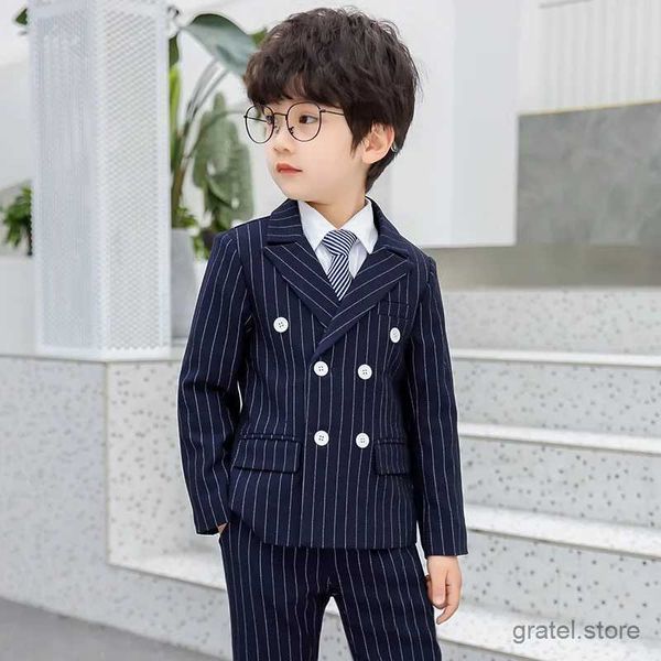 Ternos para crianças roupas formais conjunto de roupas infantis trajes de vestido de baile 2021 Flower Boys Japão Japão de estilo+calça 2pcs Terno de casamento