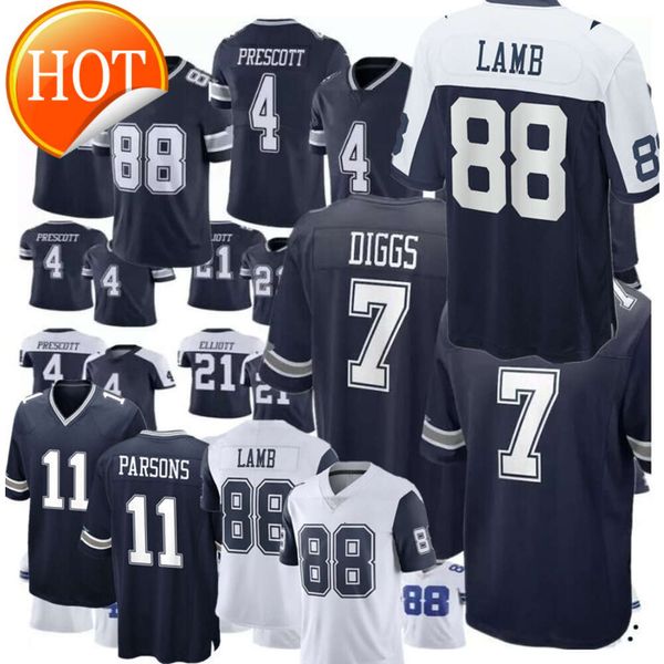 2024 Novo Daron Bland Mazi Smith Ceedee Lamb Men Dak Prescott Trevon Diggs Tony Pollard Micah Parsons Emmitt Smith Leighton Vander Esch Michael Gallup Custom Football