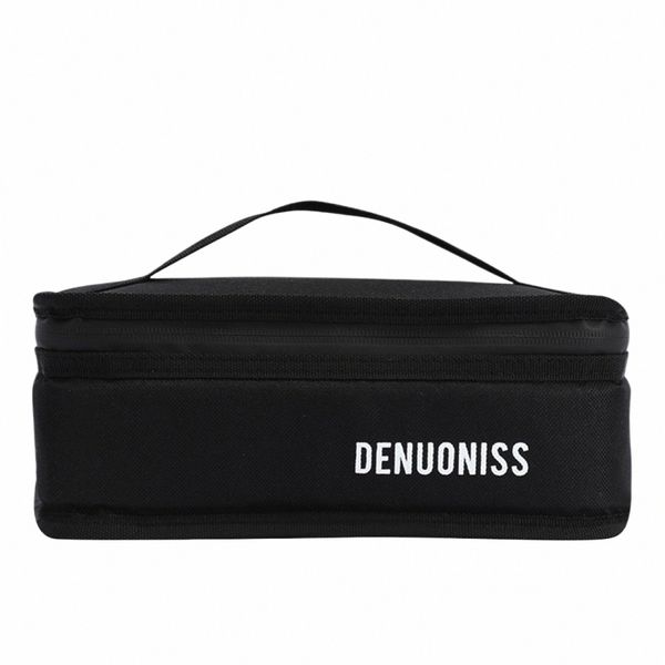 Denuoniss fofo saco de lancheira pequena 900d Oxford Tote Isolle Saco para homens Bolsa de alimentos para alumínio Women Kids Lanchnic N53T#