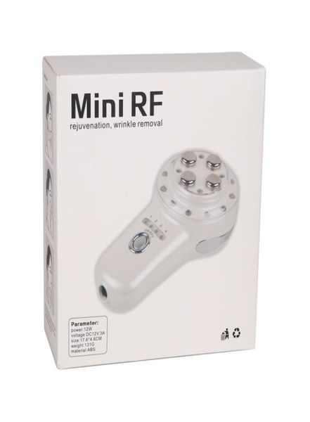 Mini -Bio -Mikrostrom -RF -Mesotherapie Wrinkle Entfernung LED Blue Light Therapie Akne Behandlung HF Elektroporation Facelifting Devices6093449