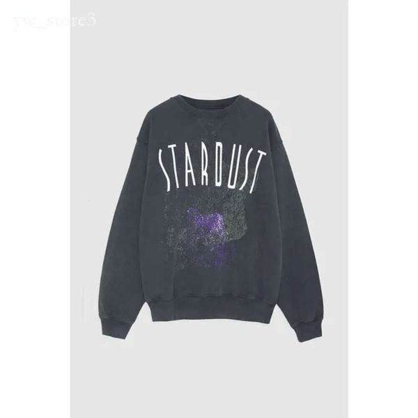 Spaccatura anine Binge Selda Nuova Siger Nicchia Pullover Pullover Lettera di moda Casualmente Stampa Vintage Ternia di cotone Round Cotton Trend