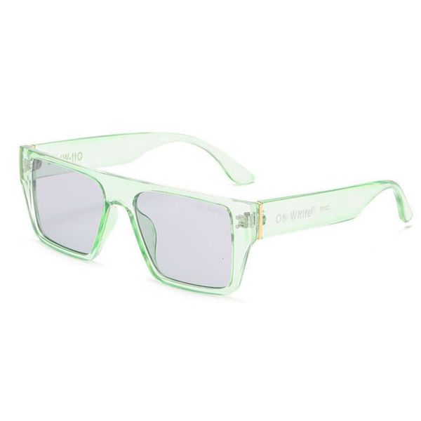 Off Fashion Sonnenbrille Square Frame Herren Frauen Luxus trendige Marke Offs Sun Gläses Street Street Hip-Hop Glasse Punk Uv400 Brille Arrow x Sonnenbrille Jsao