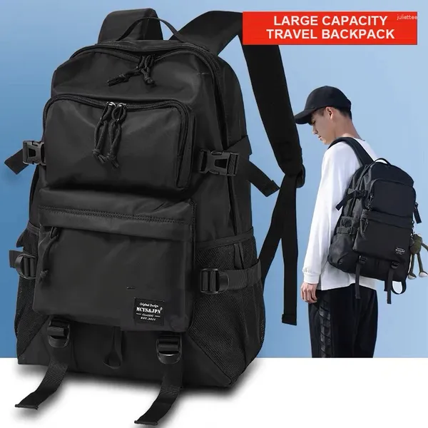 Rucksack große Kapazität Männer Reisen wasserdichte Schultasche im Freien Sportstorage Rucksäcke Trendy Design Laptop