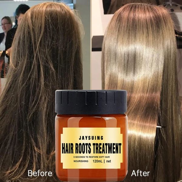 Barbeadores aminoácidos tratamento mágico máscara de cabelo de reparo de cabelo frizzy tratamento com couro cabeludo raiz brilhante bálsamo brilhante Produto de cuidados macios