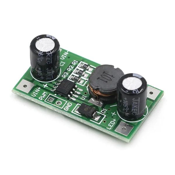 2024 Elektronische Komponenten DC-DC-Konstantstrommodul 3W LED-Treiber 700 mA PWM DIMP-Eingang 5-35 V 1W Sicher, hier sind die Long-Tail