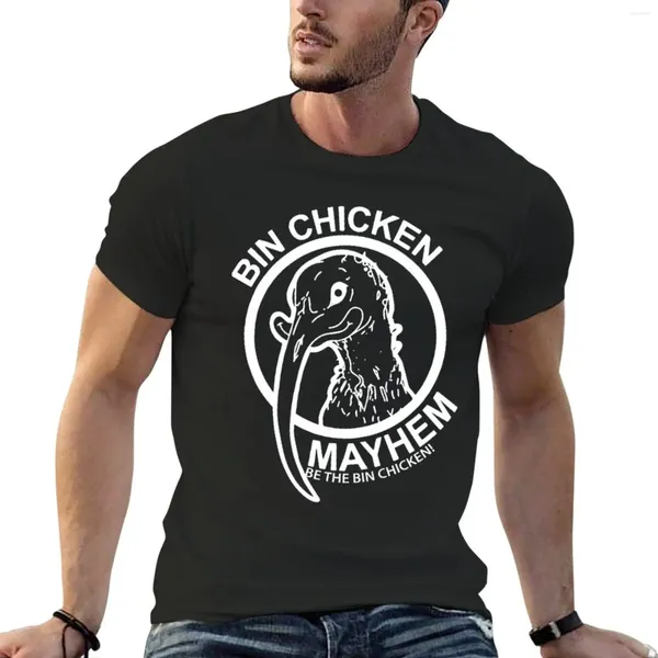 Herren Tanktops Bin Chicken Mayhem T-Shirt Plus Größen Bluse Koreanische Mode T-Shirt Männer