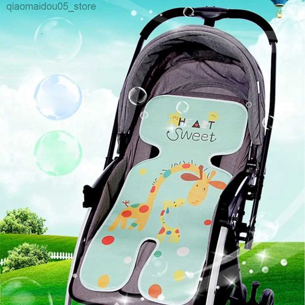 Accessori per parti di passeggini Accessori simpatici per bambini passeggino paggerico di raffreddamento traspirante per seggiolone da seggiolone accessori per sedili universali Q240416