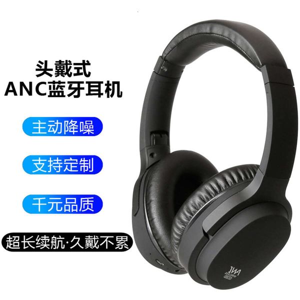 Lianging Kablosuz Bluetooth kulaklıklar Headworn ANC Gürültü azaltma kulaklıkları katlanabilir çift taraflı ultra uzun pil ömrü