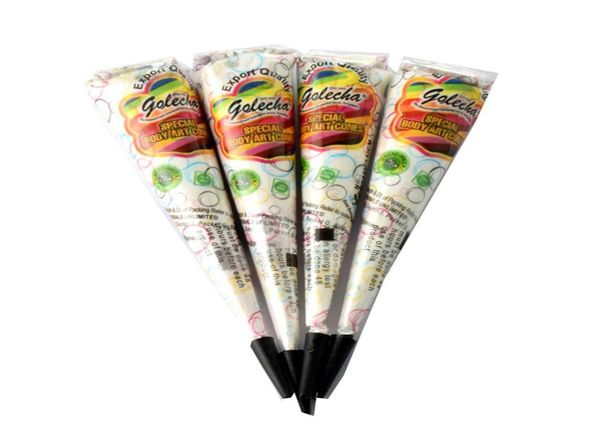 12 pezzi Set henny tatuaggio inchiostro tatuaggio manuale della mano cono temporaneo tatuaggi lunghi tatuaggi impermeabili cream4353406