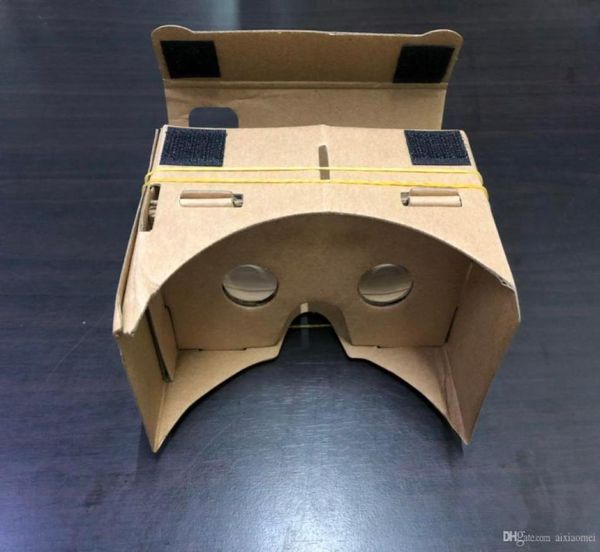 DIY 3D óculos Google Cardboard VR Caixa II 20 Versão VR VIRTUAL REALIDADE VR 3D Glasses para 35 smartphone de 60 polegadas iPhone1417896