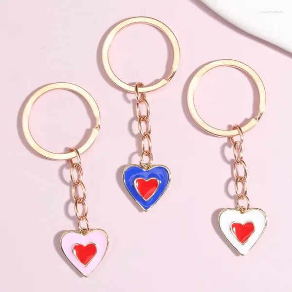 Keechhains 1Set (3pcs) Tornario colorato per il tastica del tastica di portachiavi di keychain ghifts per le donne accessori per uomini accessori fai -da -te