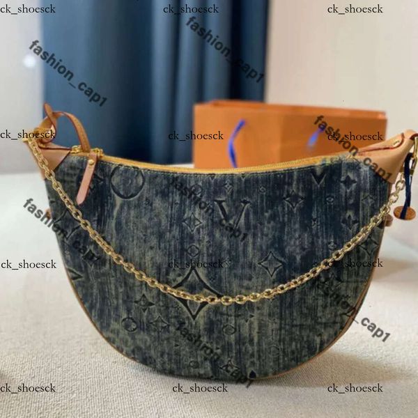 Джинсовая винтажная дизайнерская сумка для плеча женщин сумки сумки сумочка для переноса старой цветочной сумки для припечатки в рюкзак золотой аппаратный мешочек синий пакет 821
