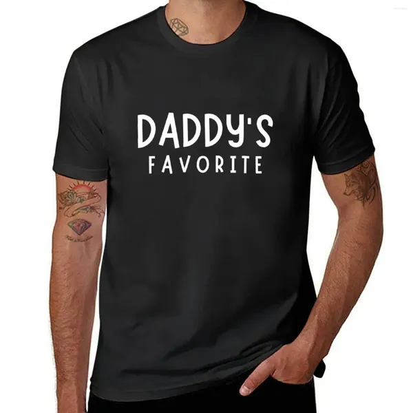 Polos da uomo papà top-shirt preferito tops personalizzati di magliette nere oversize per uomini