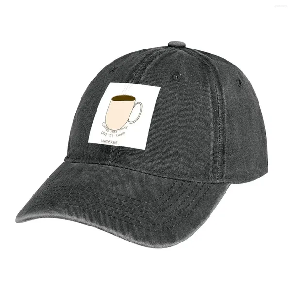 Boinas Copa de Coffee Design Cowboy Hat Bobble Luxury Man Rave Women's Beach Men