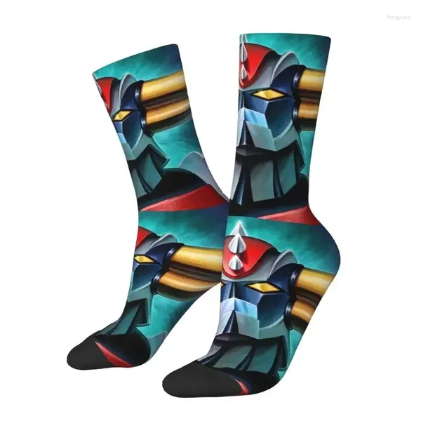 Bow Ties Komik Erkek Grendizer Goldrake UFO Robot Elbise Çorap Unisex Breathbale Sıcak 3D Baskı Anime Manga Crew